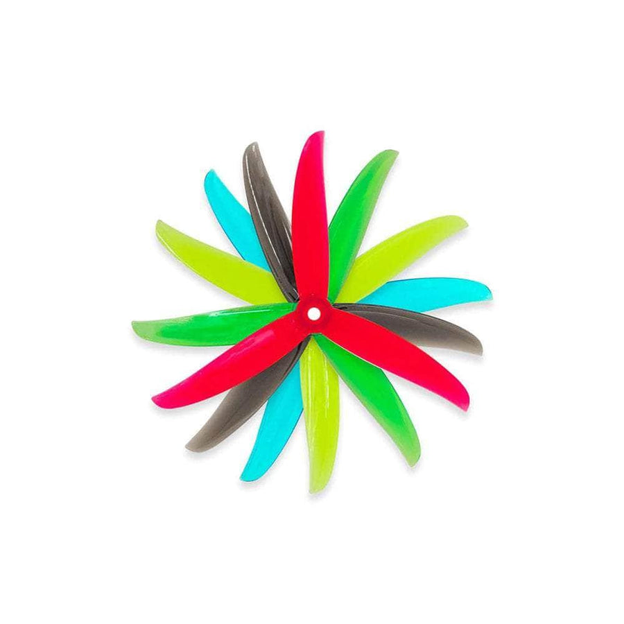 Gemfan Vannystyle 5136 Tri-Blade 5" Prop 4 Pack - Choose Color at WREKD Co.