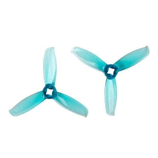 Gemfan WinDancer 3028 Tri-Blade 3" Prop 4 Pack (5mm/1.5mm Mounting) - Choose Color at WREKD Co.