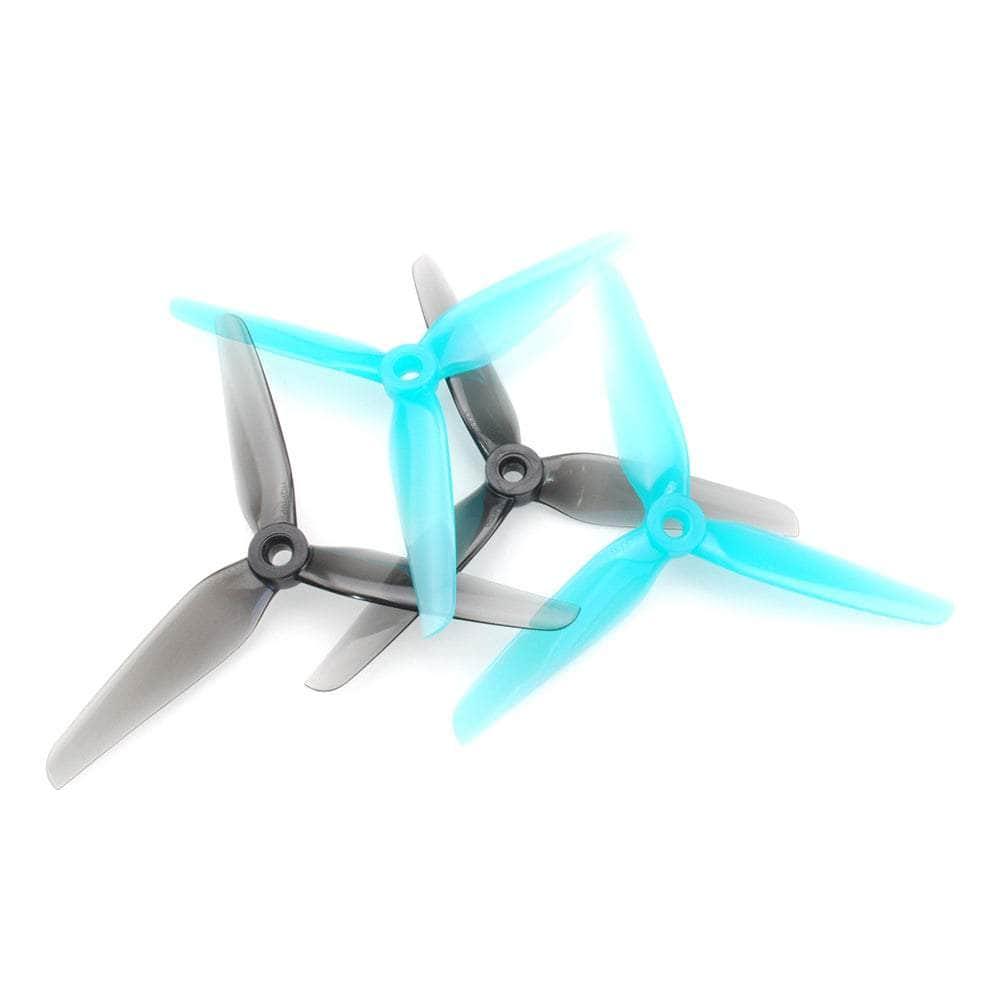 HQ Prop R38 HeadsUp Racing 5.1x3.8x3 Tri-Blade 5" Prop 4 Pack - Choose Your Color at WREKD Co.
