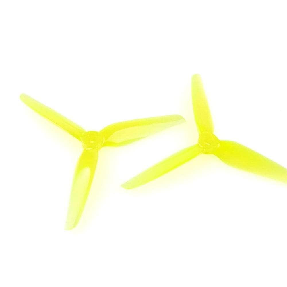 HQ Prop R38 HeadsUp Racing 5.1x3.8x3 Tri-Blade 5" Prop 4 Pack - Choose Your Color at WREKD Co.