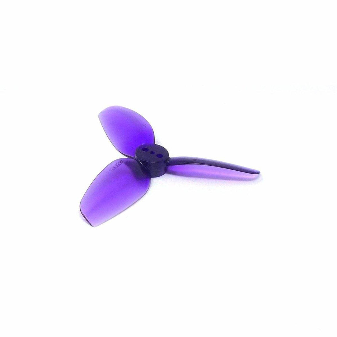 HQProp DP T2.5X3.5X3 Tri-Blade 2.5" Propeller (2CCW+2CW) - Choose Color at WREKD Co.