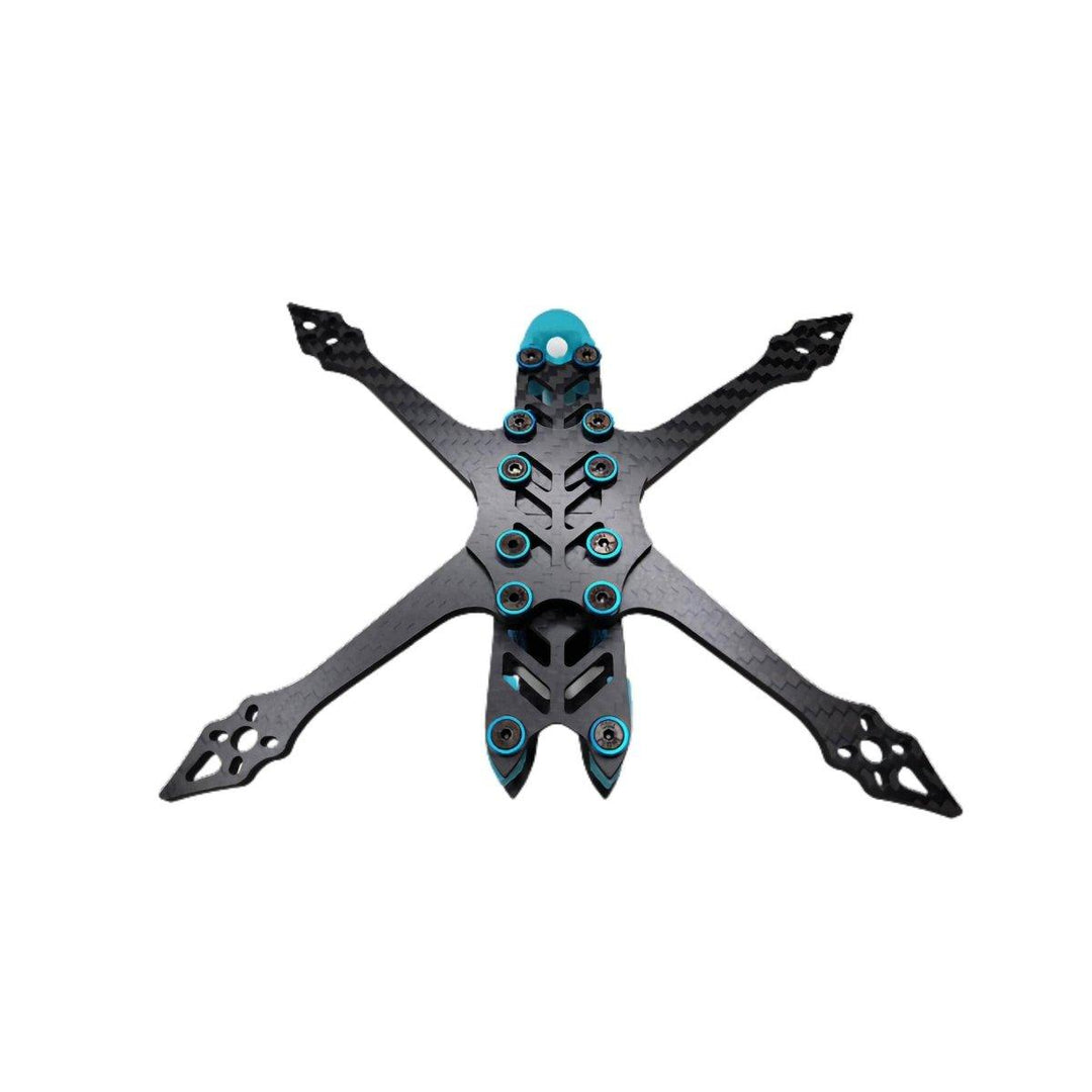 Quadifier Baby Diamondback Freestyle 3.5" Micro Frame Kit (Rev2) - 4mm Arms - Choose Your Color at WREKD Co.