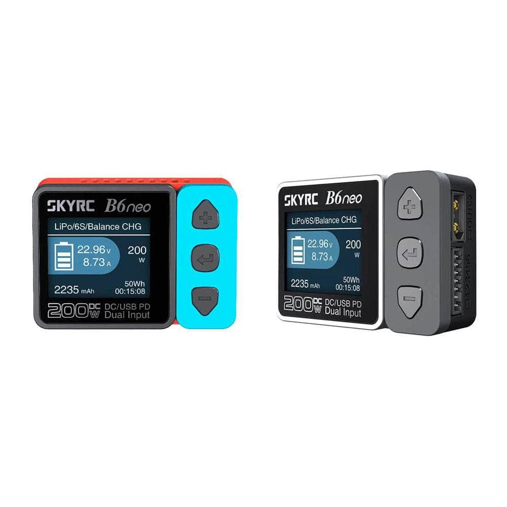SkyRC B6 Neo 200w 10A 1-6S DC Smart Charger XT60 - Choose Color at WREKD Co.