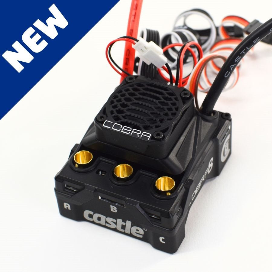 Castle Creations Cobra 8 6SBrushless Motor & ESC Combo 2650Kv w/1512 Sensored Motor
