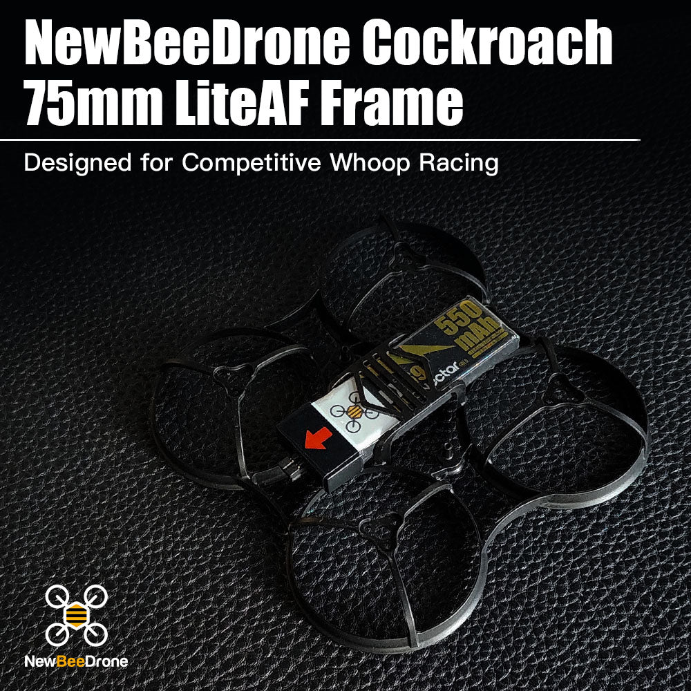 NewBeeDrone Cockroach 75mm Brushless LiteAF Racing Frame