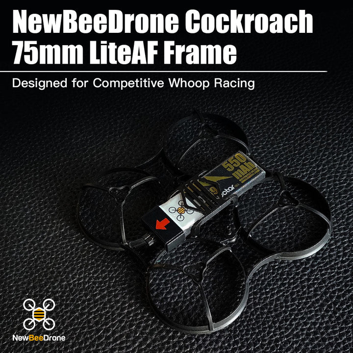 NewBeeDrone Cockroach 75mm Brushless LiteAF Racing Frame
