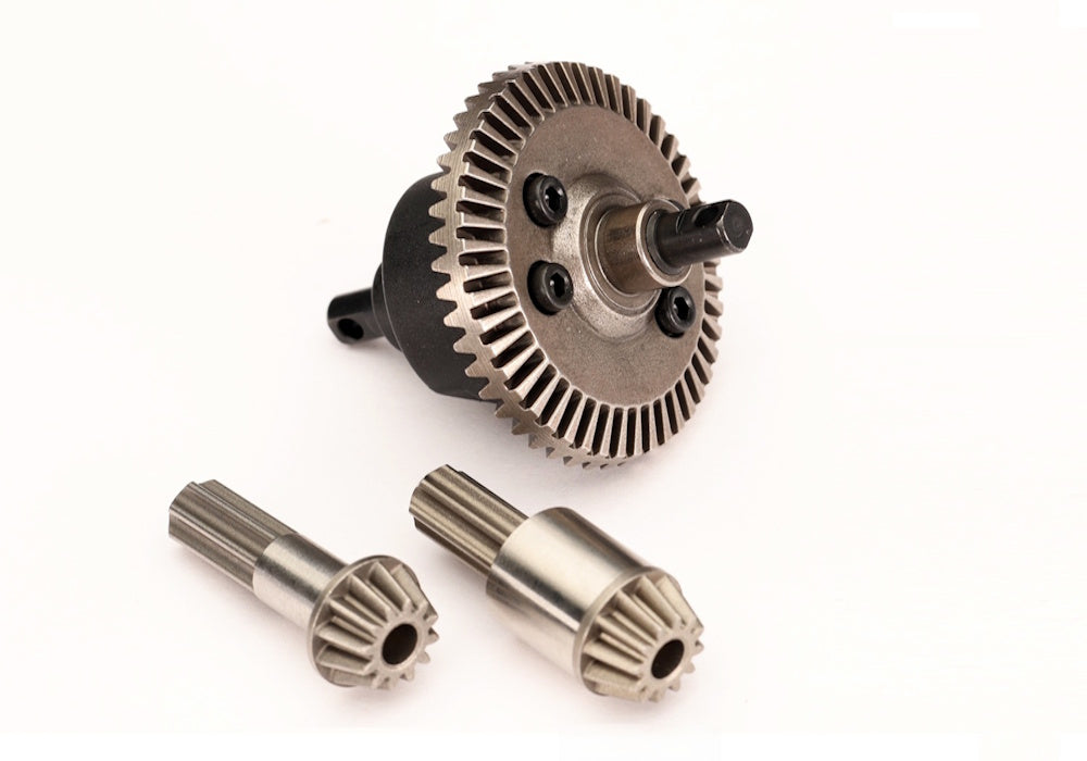 Traxxas 10780X Differential w/ 47-T Ring & 12-T Pinions: Mini Maxx BL-2s, VXL-3s