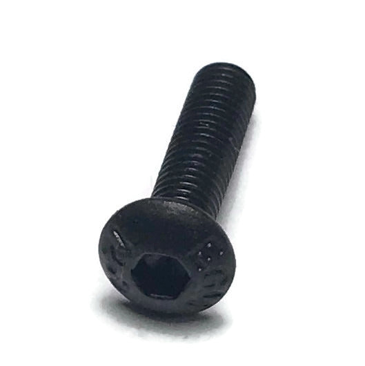 M3 x 12mm, Steel, Button Head Screw (10 pieces) - Black, 12mm