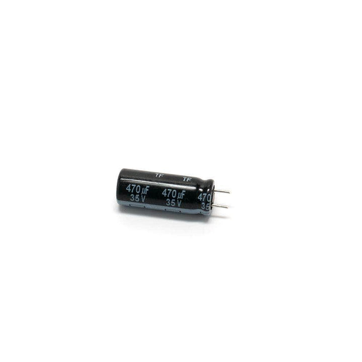 Panasonic 470uF 35V (FC-Series) Low-ESR Capacitor for ESC Noise Reduction - Short Pins