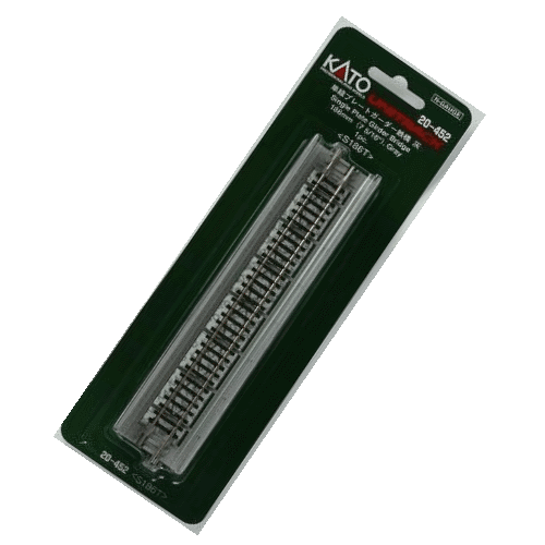 Kato 20-452 N Scale 186mm (7 5/16") Single Track Plate Girder Bridge, Gray