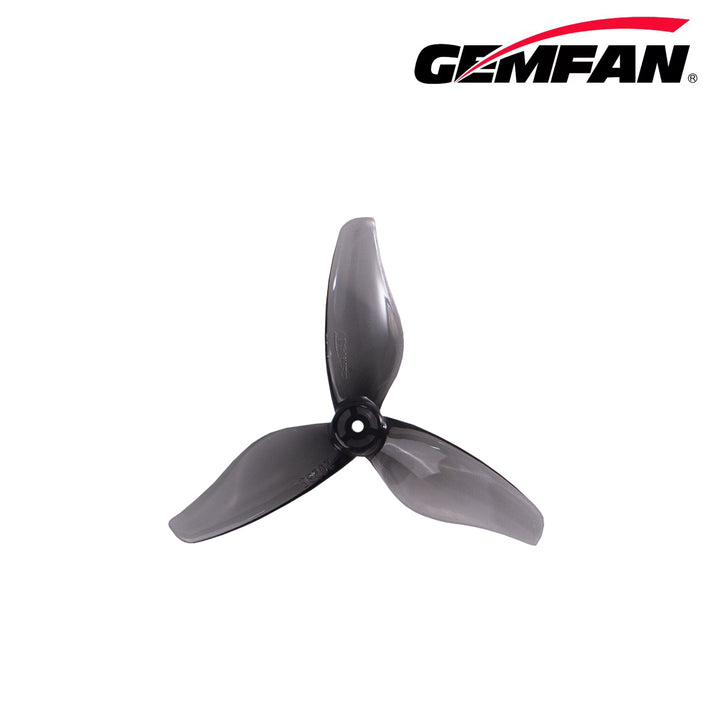 Gemfan Hurricane 2023S-3 / 2" Tri-Blade Micro/Whoop FPV Drone Props for 1.5mm Single-hole Shaft (8 Pack) - Choose Color