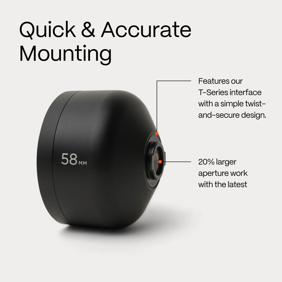 Tele 58mm Mobile Lens
