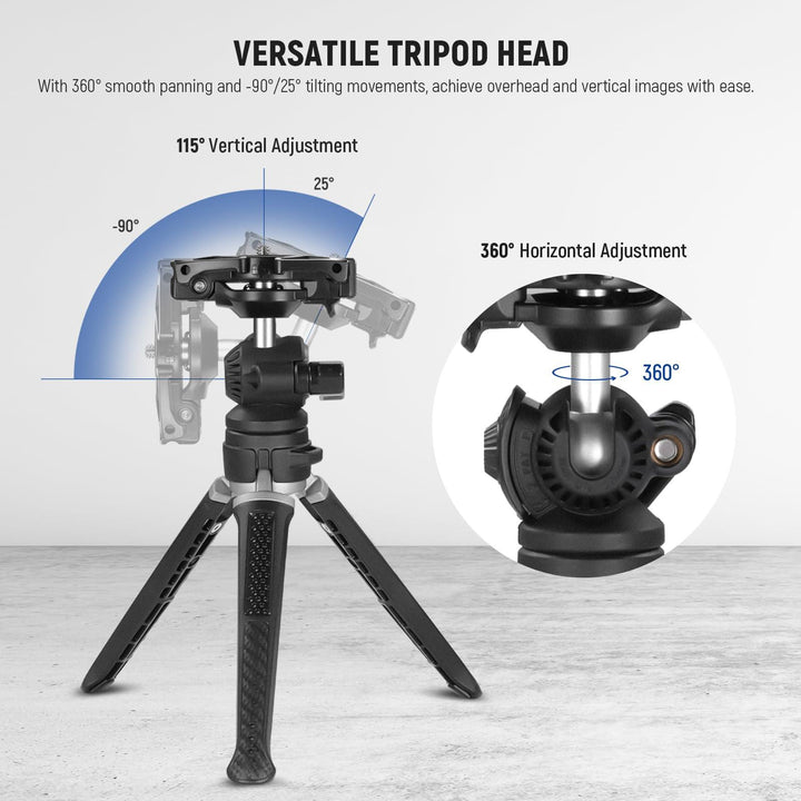 NEEWER TS006 Mini Camera Tripod Compatible with GoPro/iPhone