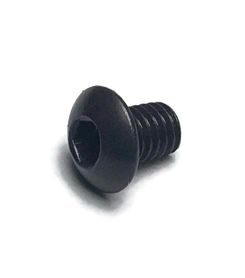 Vis à tête bombée M3 x 4 mm, acier (10 pièces) - Noir, 4 mm