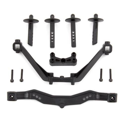 Team Associated 71123 Front / Rear Body Mounts SC6.1