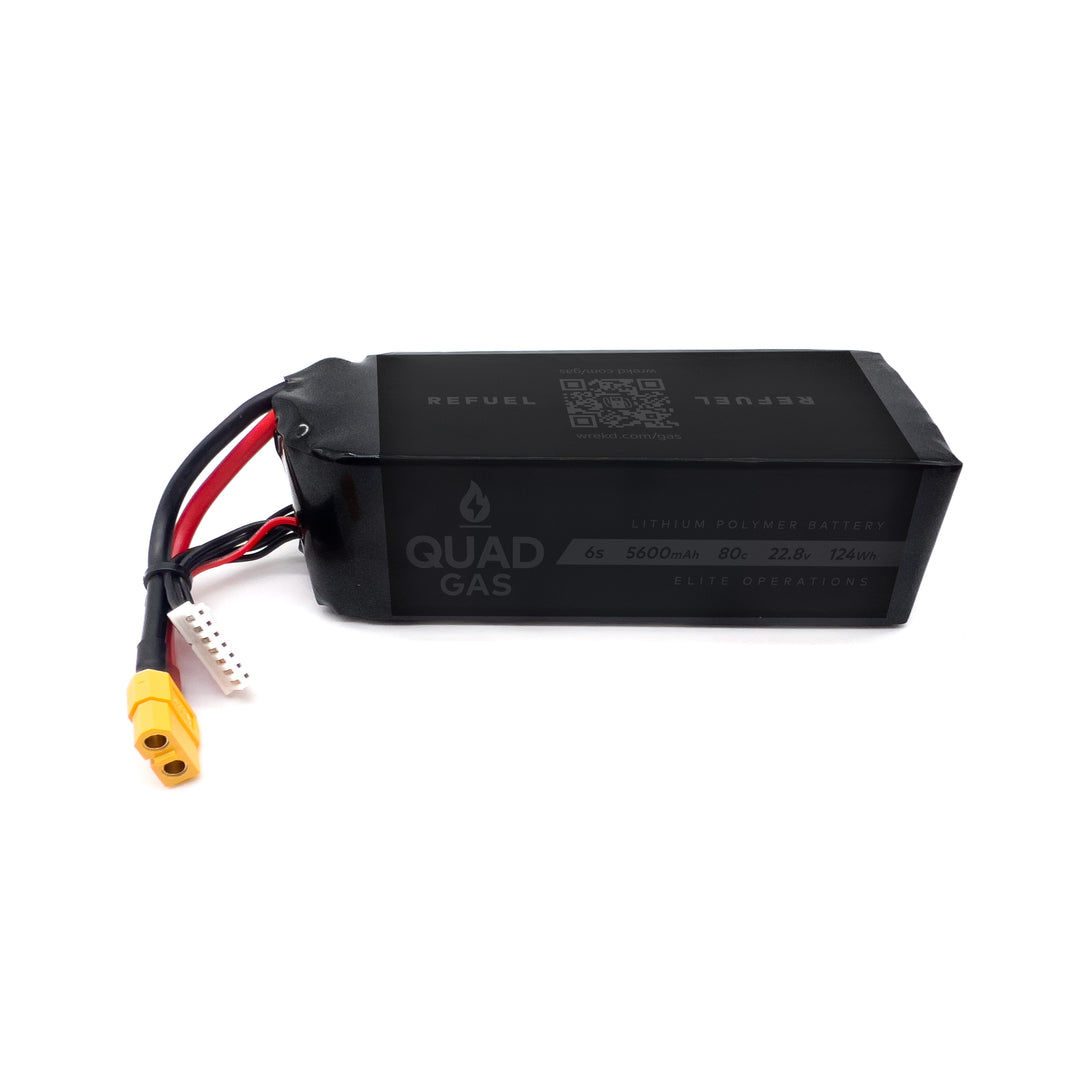 Quad Gas Elite Ops 6S 5600mAh 80C Battery