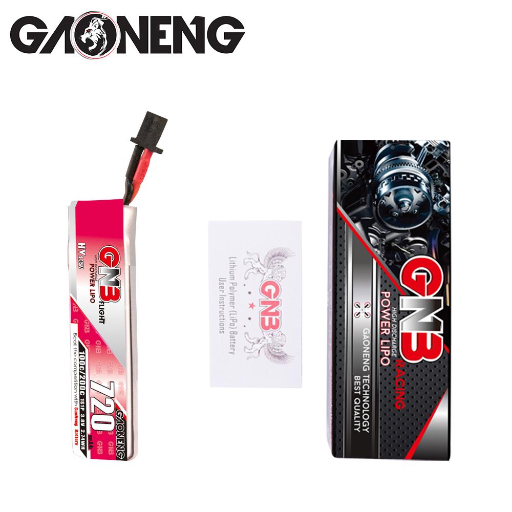 GNB 720mAh 3.8V 1S 100C HV Lipo Battery - GNB27