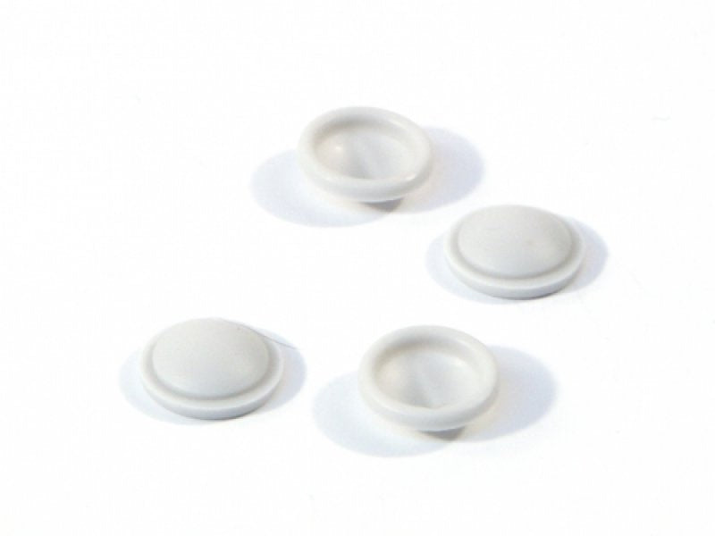 HPI 72112, 10 x 4 mm Shock Bladders Firm White Rubber (4)