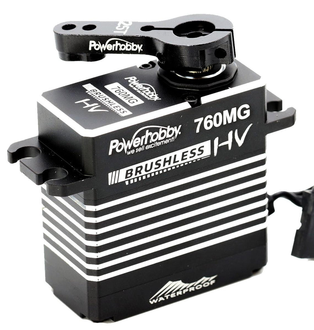 Powerhobby 760MG Monster Troque Waterproof Steel Gear Brushless Servo