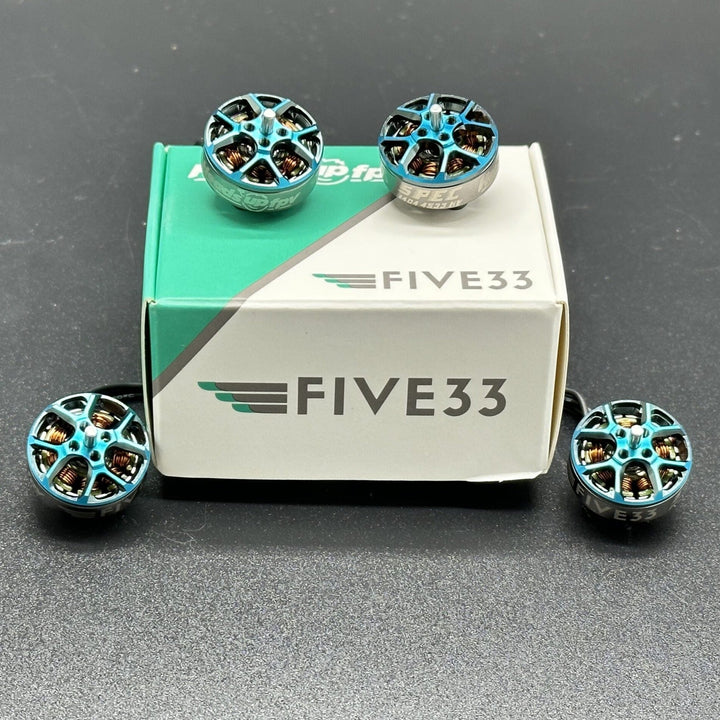 Moteur de drone sans balais Five33 TinyTurner 1404 4533KV FPV TinyTrainer (lot de 4)