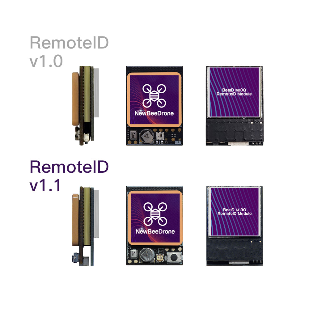 NewBeeDrone BeeID v1.1 M10Q GPS Module with RemoteID & Drone Tracker