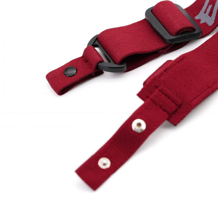 ETHiX HD Goggle Strap V3 Grey on Burgundy