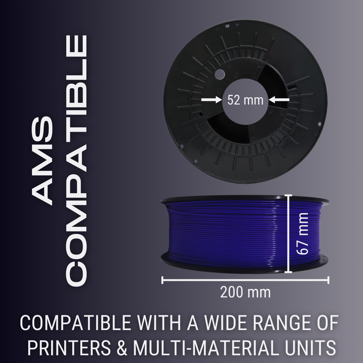American Red AF 1.75mm Tough Pro PLA+ Filament Made in the USA!