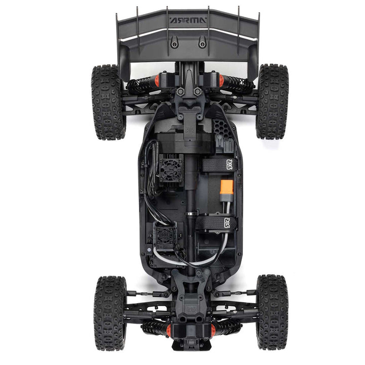 Arrma 4306V4T4 1/8 TYPHON 223S DSC 4X4 RTR Brushless Buggy, Blue
