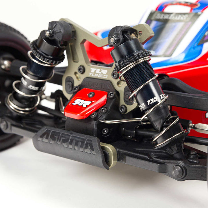 ARRMA ARA8406 TLR Tuned Typhon 1/8 Scale 4WD Buggy - Red/Blue