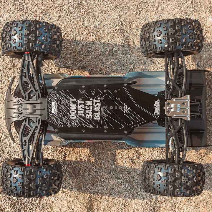 Arrma 8608V6T4 - 1/8 KRATON 4X4 6S BLX BRUSHLESS V6 SPEED TRUCK RTR (Blue/Red)