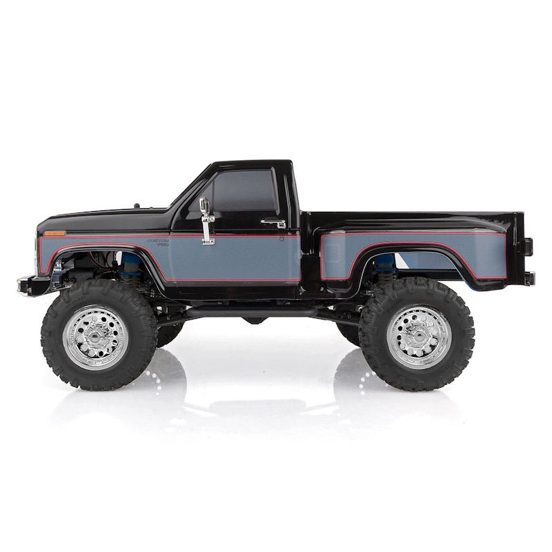 Team Associated 40001 1/12 CR12 Ford F-150 Pick-Up 4WD Brushed RTR Black