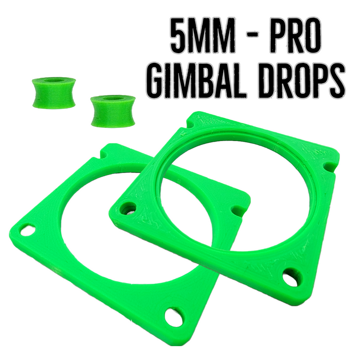 Pro Gimbal Drops, by TurtleModeFPV - (Choose Color)