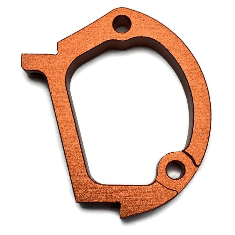 Support de came gauche en aluminium Beaver Orange (1 pièce)