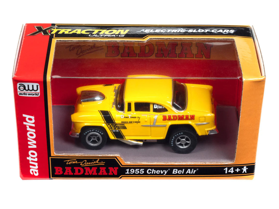 Auto World 1955 Chevy Bel Air Badman 55' Exclusive HO slot car for AFX