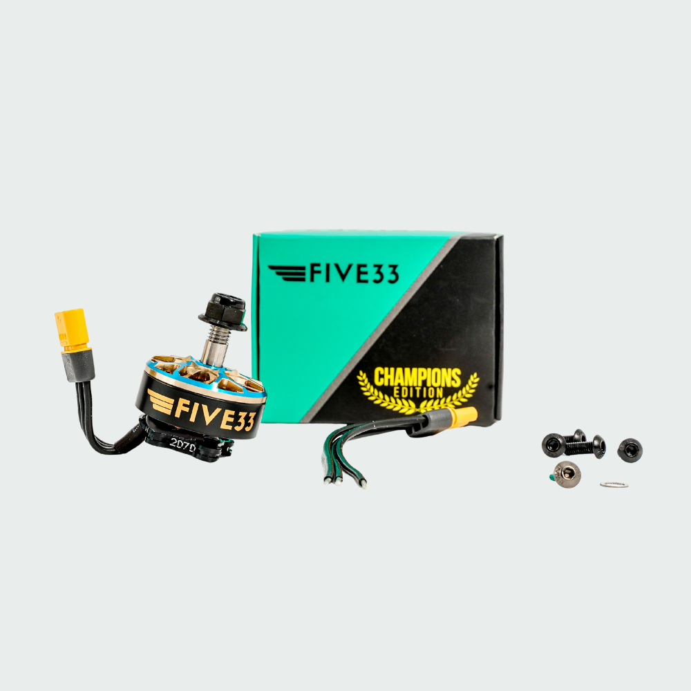 Moteur de drone FPV sans balais Five33 2207 « Champions Edition » 2070 KV avec MR30