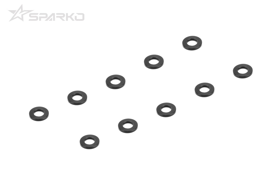Sparko F8 Plastic steering Shim 1mm POM (10pcs)