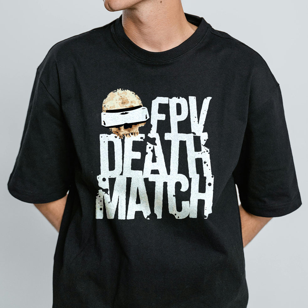 The "FPV Death Match" Tee from Death Quads