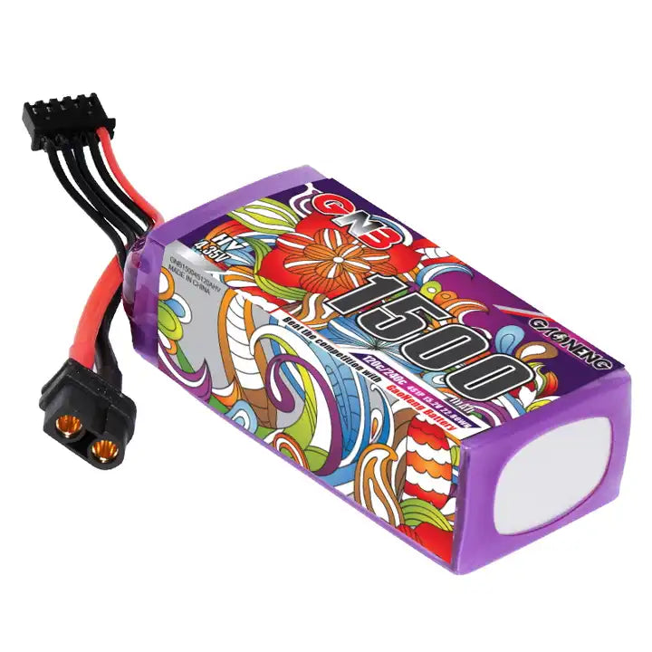 GNB 4S 1500MAH 15.2V 120C XT60 HV High Voltage LiHV Drone FPV Light Weight Competition Racing Pack