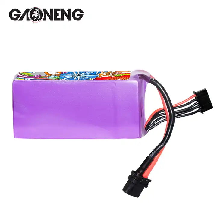 GNB 4S 1300MAH 15.2V 120C XT60 HV High Voltage LiHV RC LiPo Battery 180mm to 330mm Brushless FPV 5 to 6 inch Drone Quads