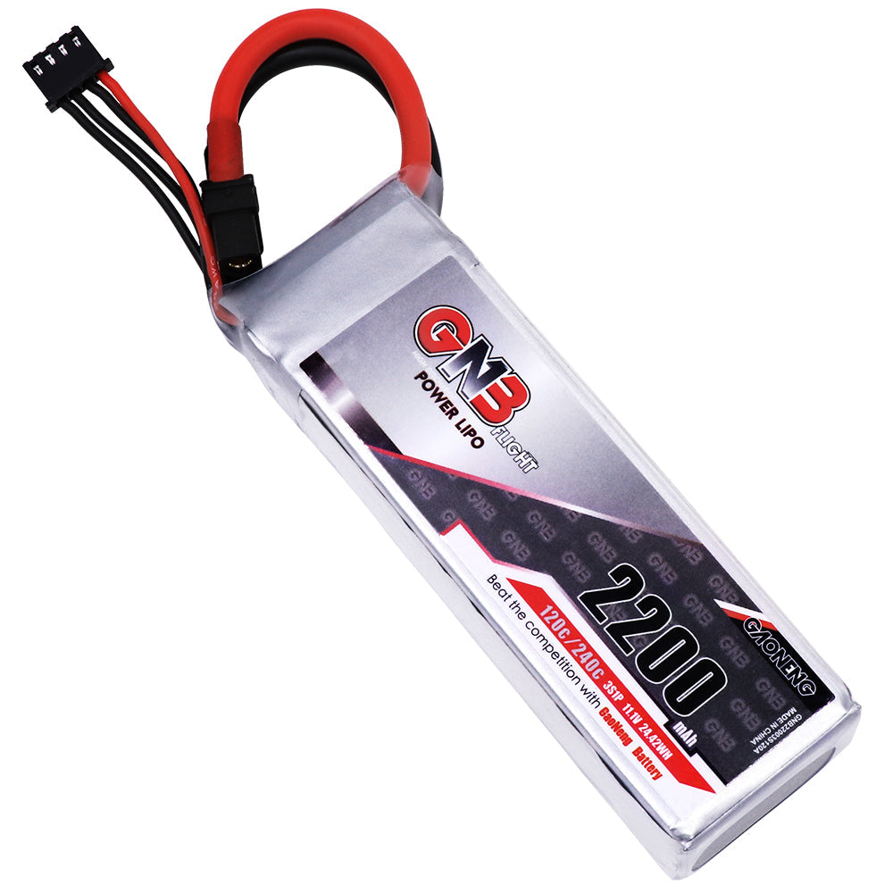 GNB 2200mAh 11.1V 3S1P 120C - XT60