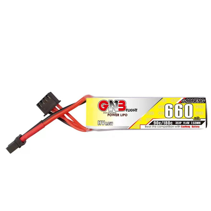 GNB 660mAh 11.4V 3S 90C  HV Lipo Battery - XT30