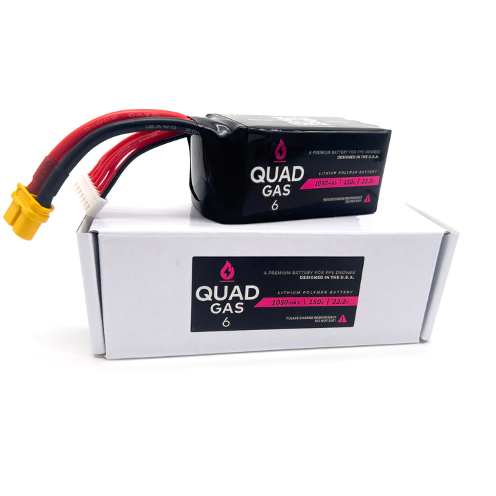 Batterie LiPo Quad Gas 6S 1380mAh 150c