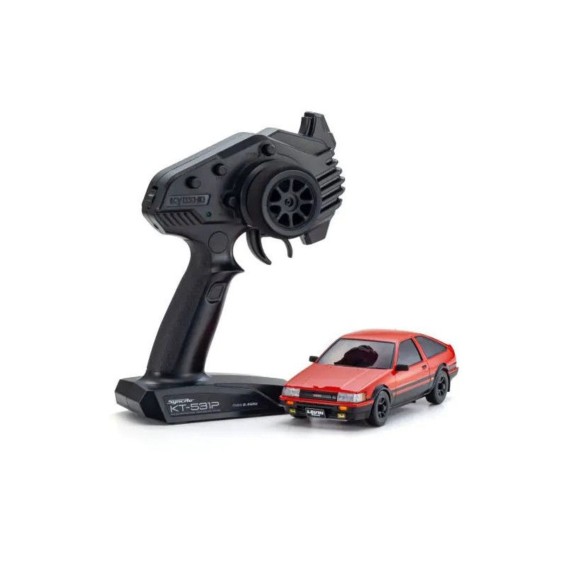 Kyosho Mini-Z AWD Readyset Toyota Corolla Levin AE86 Red/Black