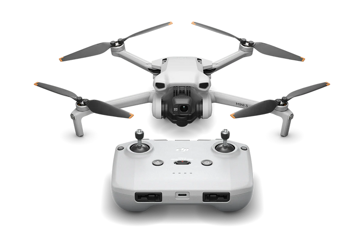 DJI Mini 3 Camera Drone 4k HDR 38-min Flight Time (Refurbished) + Mini Bag (Black)