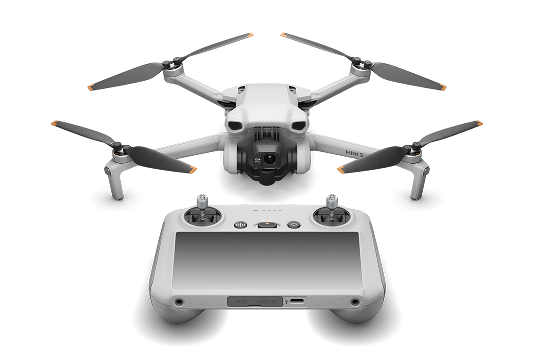 DJI Mini 3 (DJI RC) Camera Drone 4k HDR 38-min Flight Time Vertical Shooting