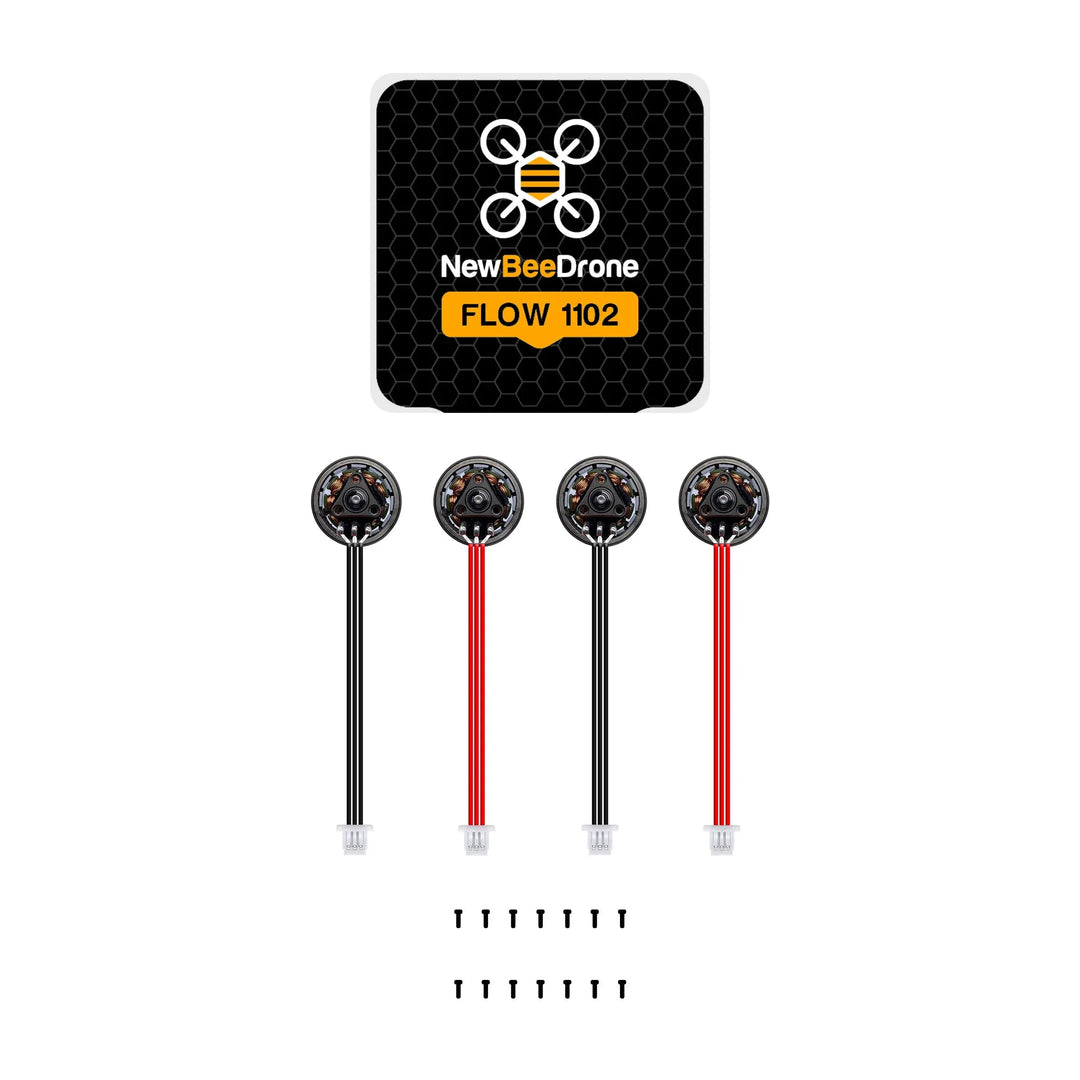 Motor NewBeeDrone FLOW 1102 - 10000 KV (paquete de 4)