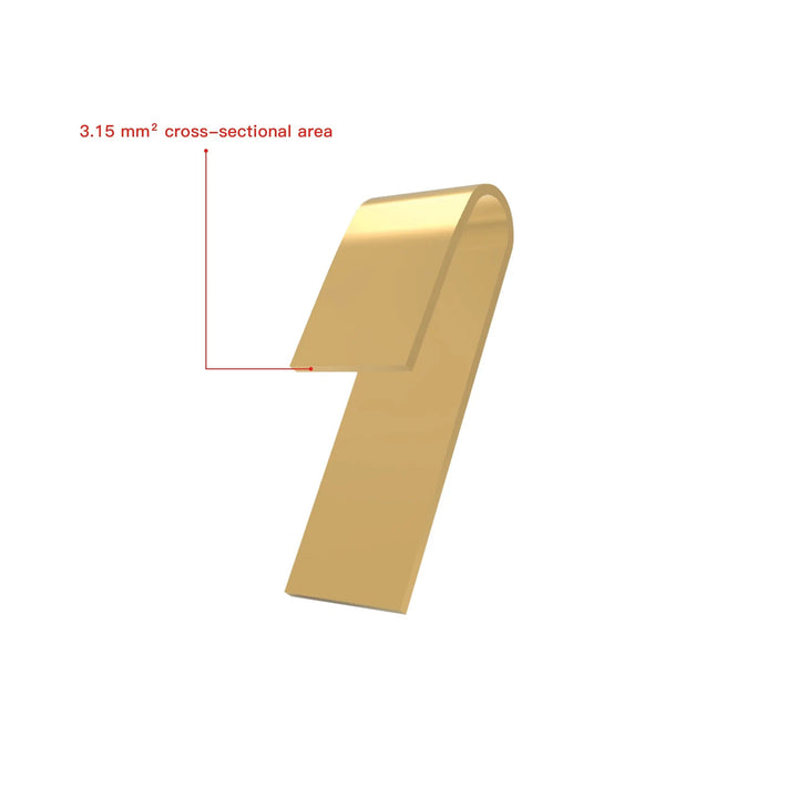 NewBeeDrone Nectar Connector Spring Gold for 18650 Batteries ×4