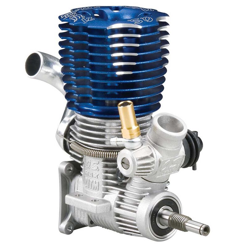 O.S. .21 TM Monster Truck Engine with Traxxas Revo/Slayer Manifold