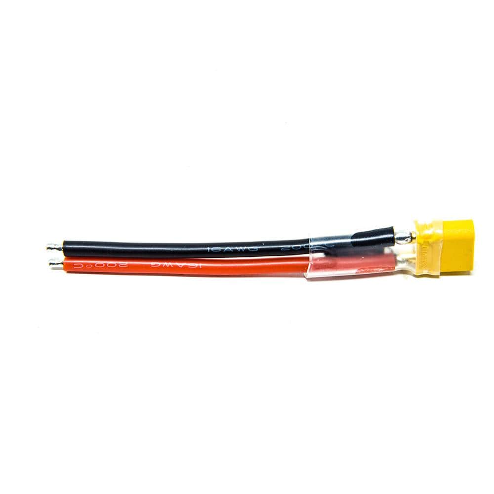 Cable flexible XT30 de 16 AWG con condensador