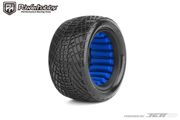 Powerhobby Positive 1/10 2WD / 4WD Buggy Rear Clay Tires Medium Soft
